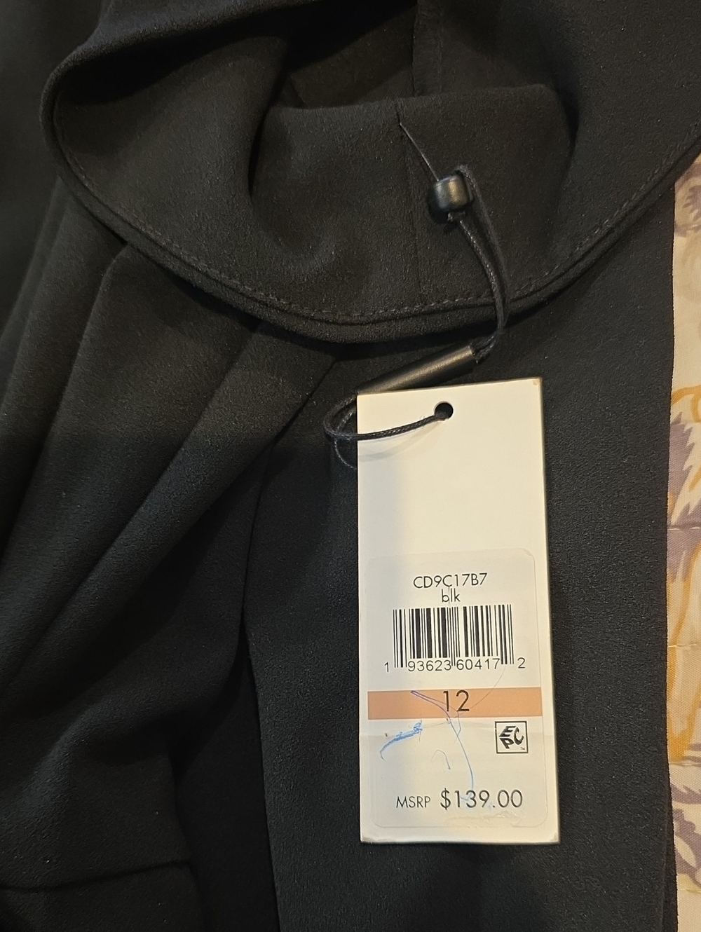 Calvin Klein Tulip-Sleeve Wide Leg Jumpsuit - Picture 4 of 6